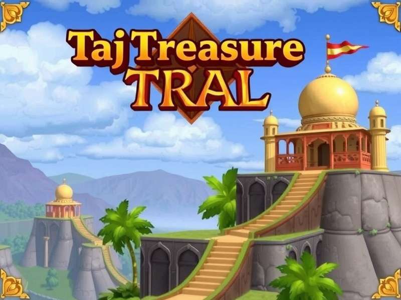 Taj Treasure Trail Game Cover Art